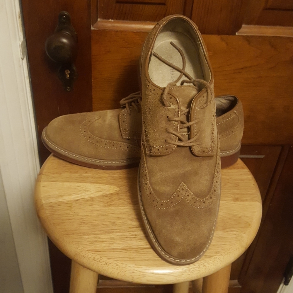 MENS SUEDE DRESS OR CASUAL OXFORDS